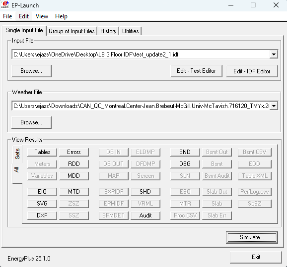 Running a Heating, Ventilation, and Air Conditioning (HVAC) Model in EnergyPlus